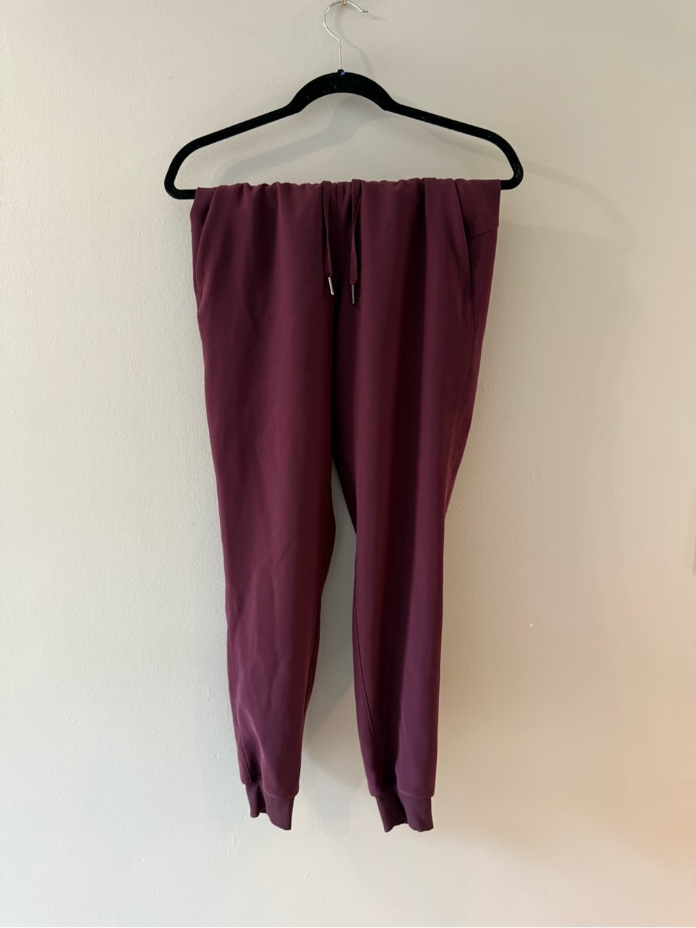 Burgundy Lululemon Jogger Pants